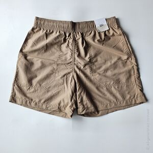 BP Tan Flat Front Shorts Lightweight Casual